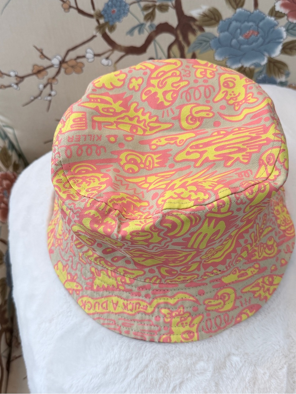 Killer Acid Psychedelic Custom Patch Bucket Hat - Picture 9 of 9